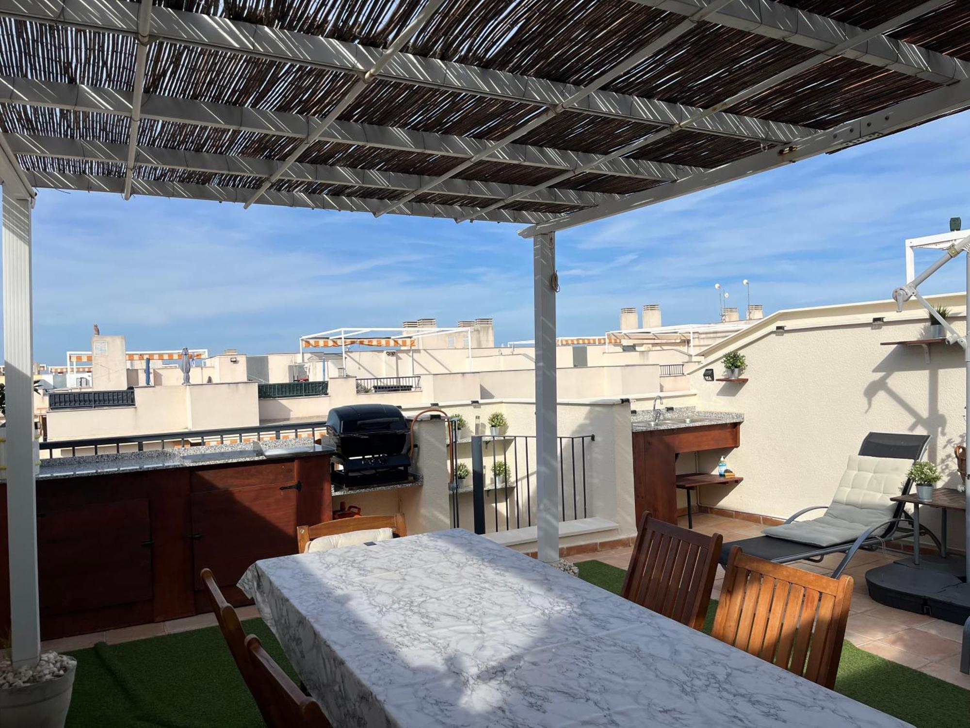 Apartament Playa Almenara Atico Duplex Vistas Al Mar Y Montana Wifi,Piscina A Zewnętrze zdjęcie