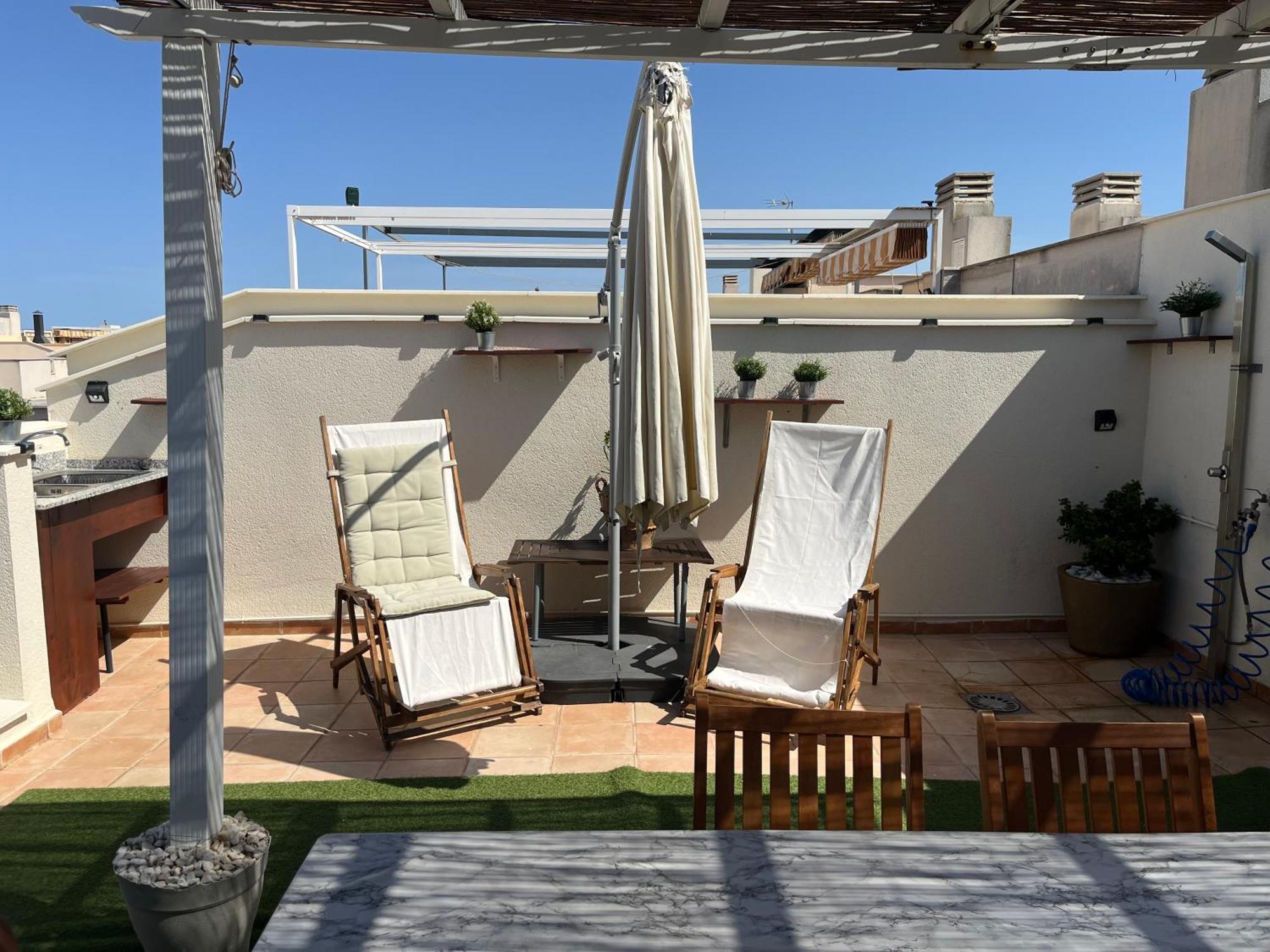 Apartament Playa Almenara Atico Duplex Vistas Al Mar Y Montana Wifi,Piscina A Zewnętrze zdjęcie